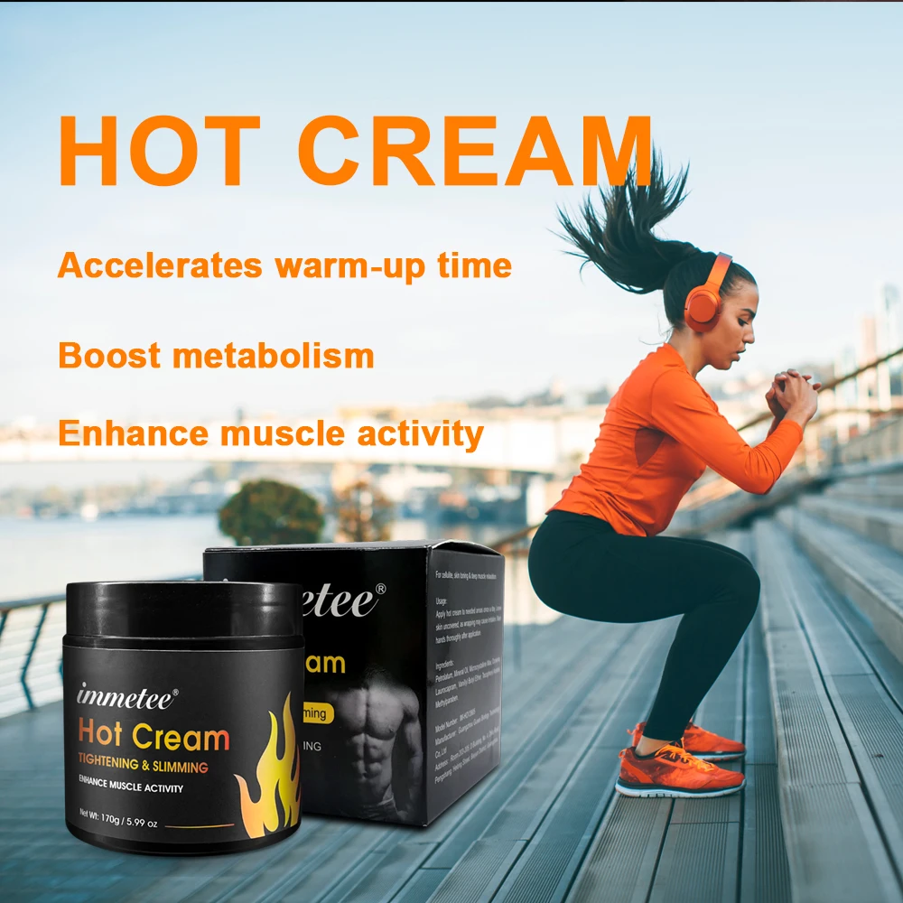 

170g Anti Cellulite Hot Cream Fat Burner Gel Slimming Massager Body Weight Loss Anti-Cellulite Cream Massage Hot Cream Loss