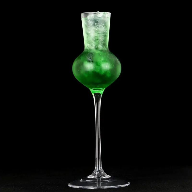 Бессвинцовое стекло в форме тюльпана сладкое высокое дегустационное маленькое