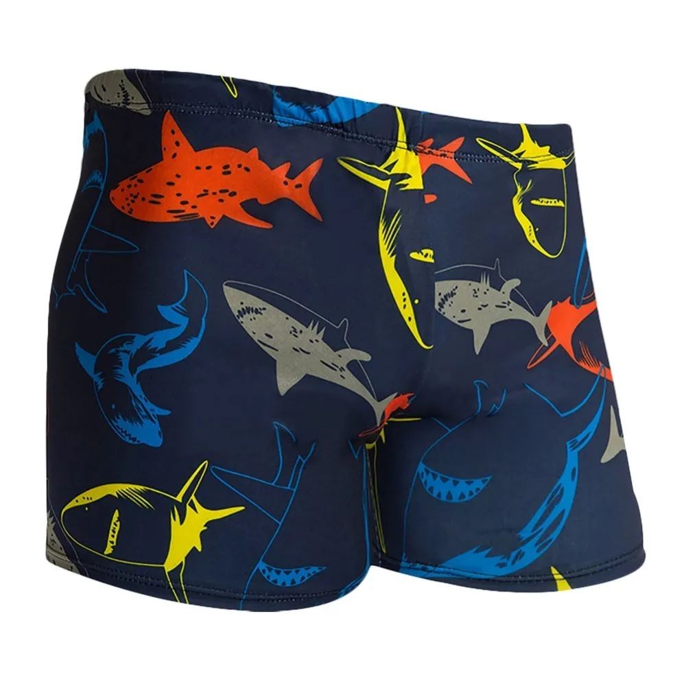 Men мужские плавки с принтом для плавания одежда спортивные трусы купальный