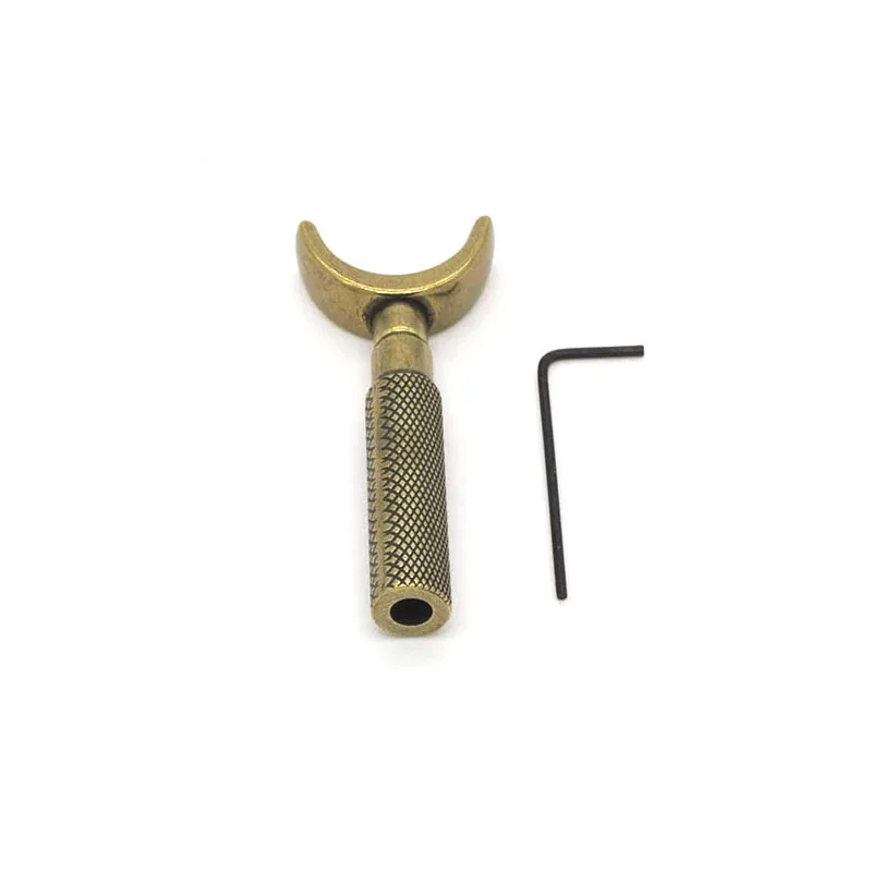 Поворотный нож из сплава с двумя подшипниками для резьбы кожаное ремесло ретро