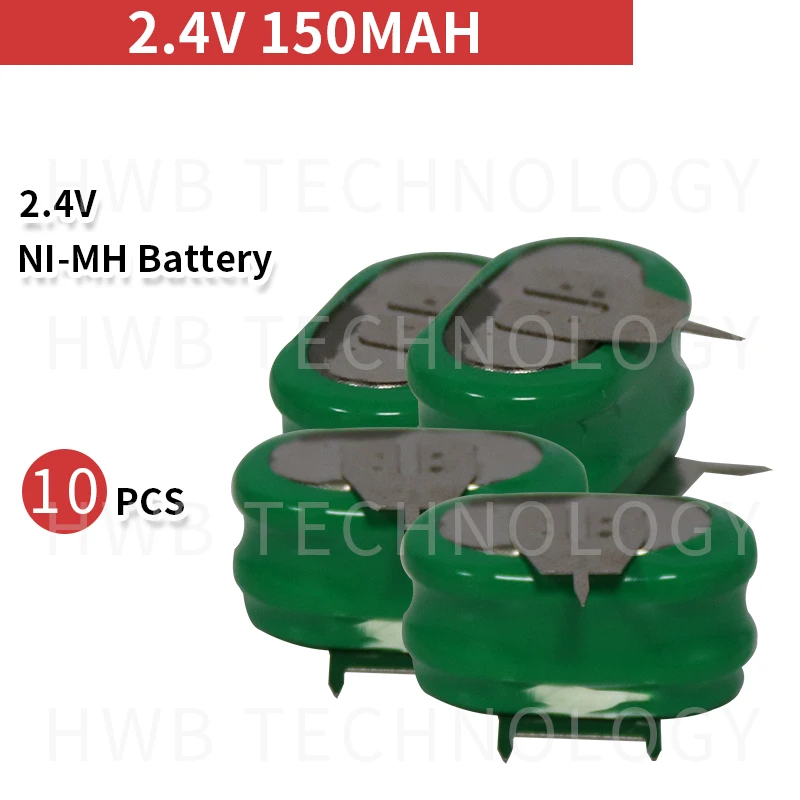 10 шт./лот Оригинальный Новый KX 2 4 V 150mAh Ni MH аккумуляторная батарея батареи с