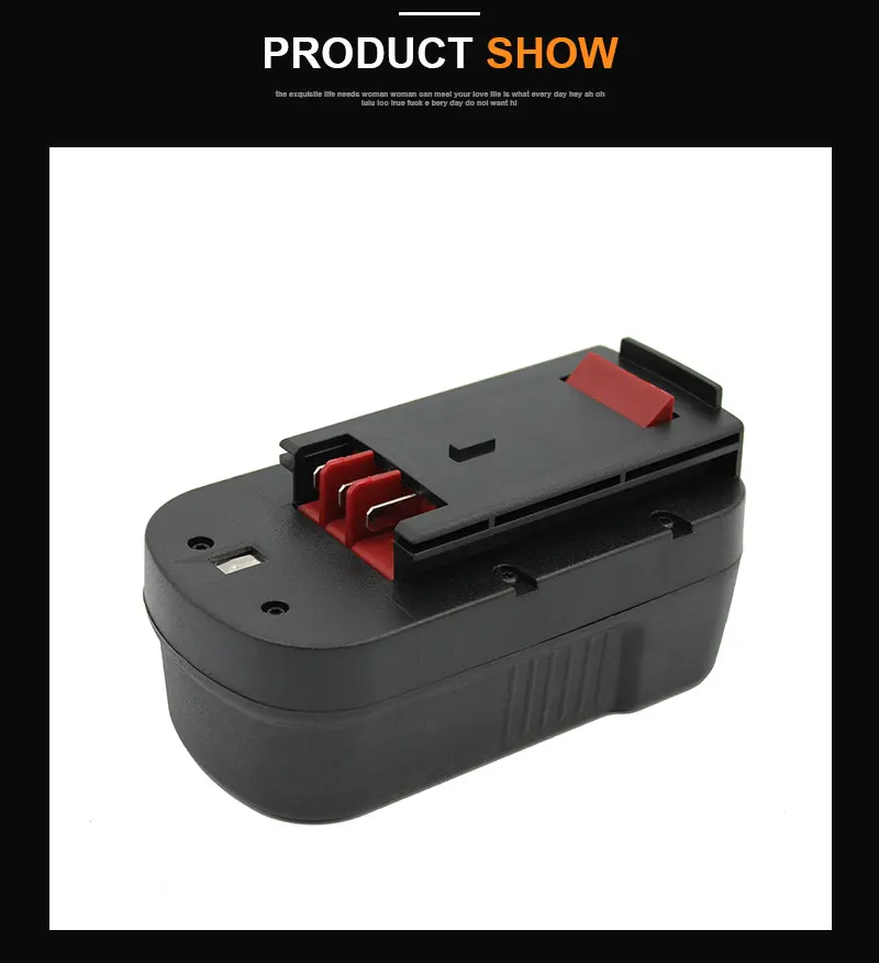 KINSUN Сменный аккумулятор для электроинструмента 18 в 3.0Ah Ni-MH для Black& Decker Аккумуляторная дрель-шуруповерт A1718 A18 BD18PSK HPB18