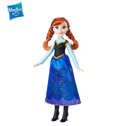 Hasbro Дисней замороженная Классическая мода Анна замороженная Эльза подарок на день рождения девочка ребенок девочки игрушка Кукла Коллекция 30 см Коллекция Модель - Цвет: HSBB5163