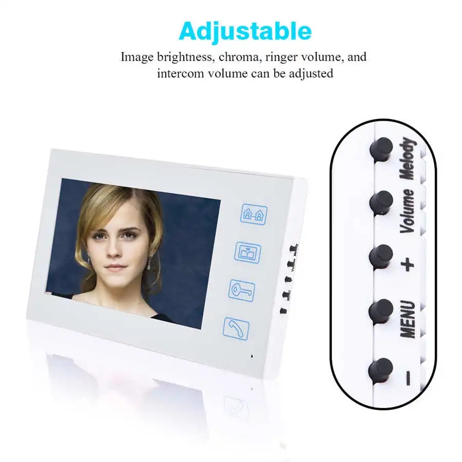Fingerprint Password Video Access Control Intercom System Smart DoorBell | Электроника