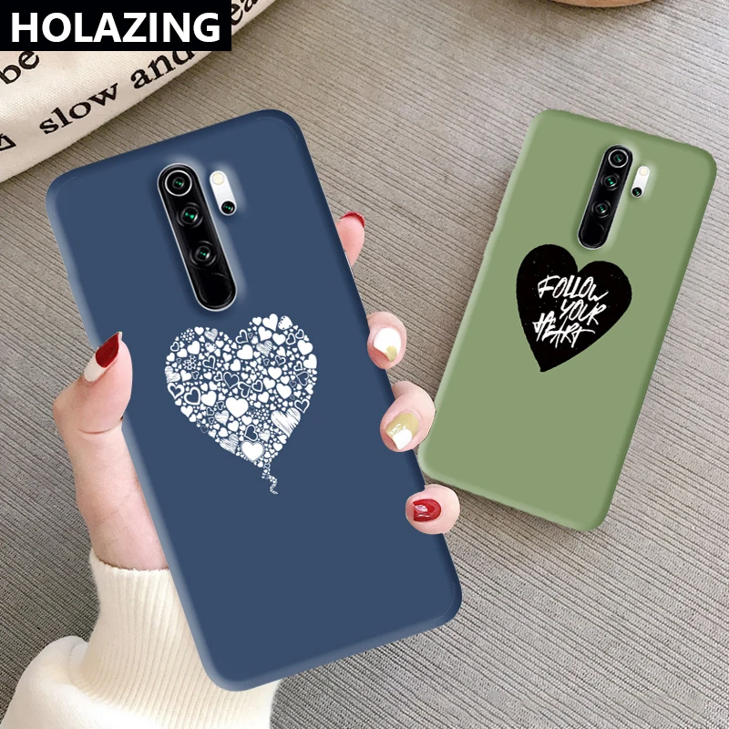 Силиконовый чехол для Xiaomi Redmi Note 8 Pro 7 6 K20 8A 7A с надписью Следуй за сердцем яркие