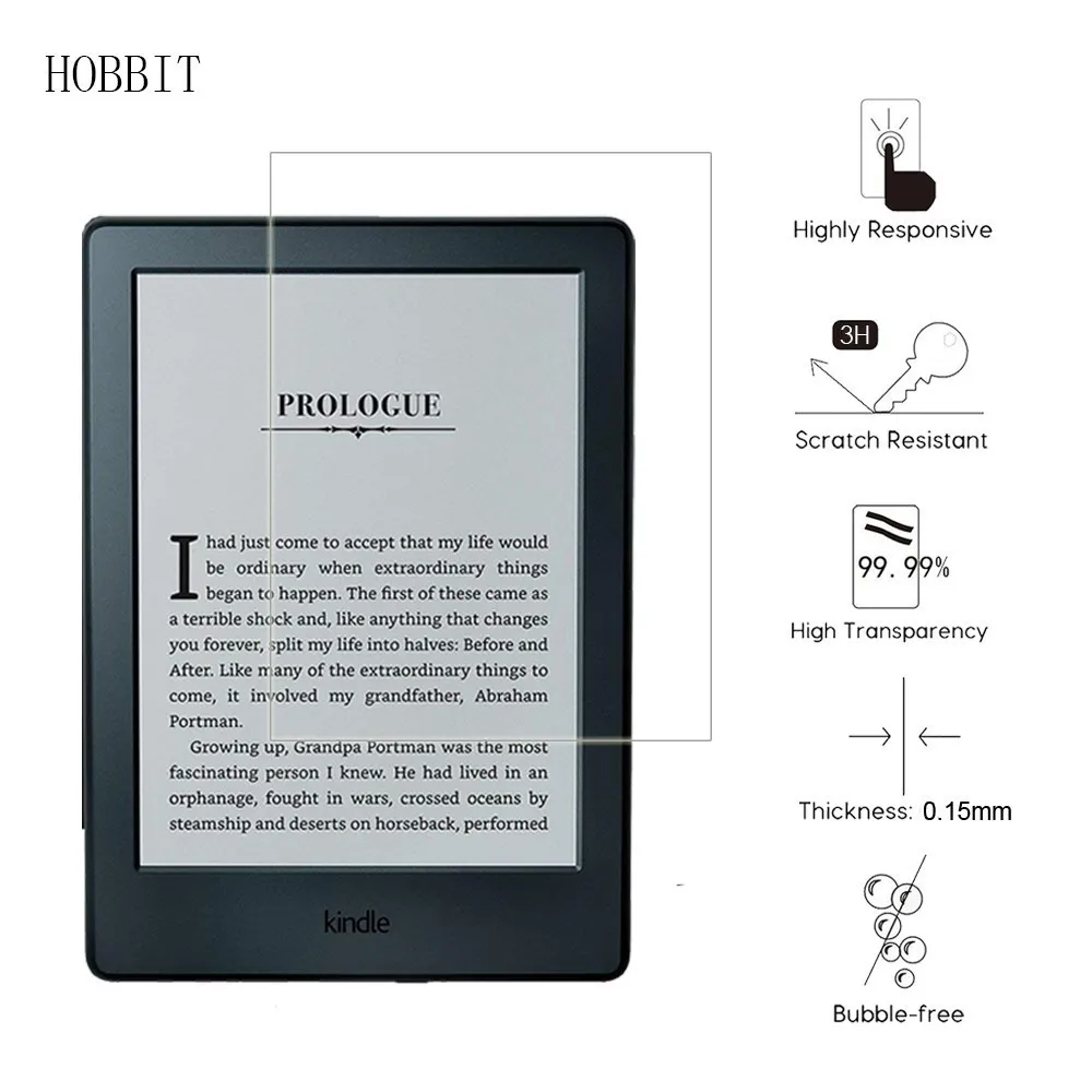 

3PCS Clear Tablet LCD Scratch Proof Guard Film For Kindle E-Reader 6inch Display 8th Gen 2016 Release PET Screen Protector