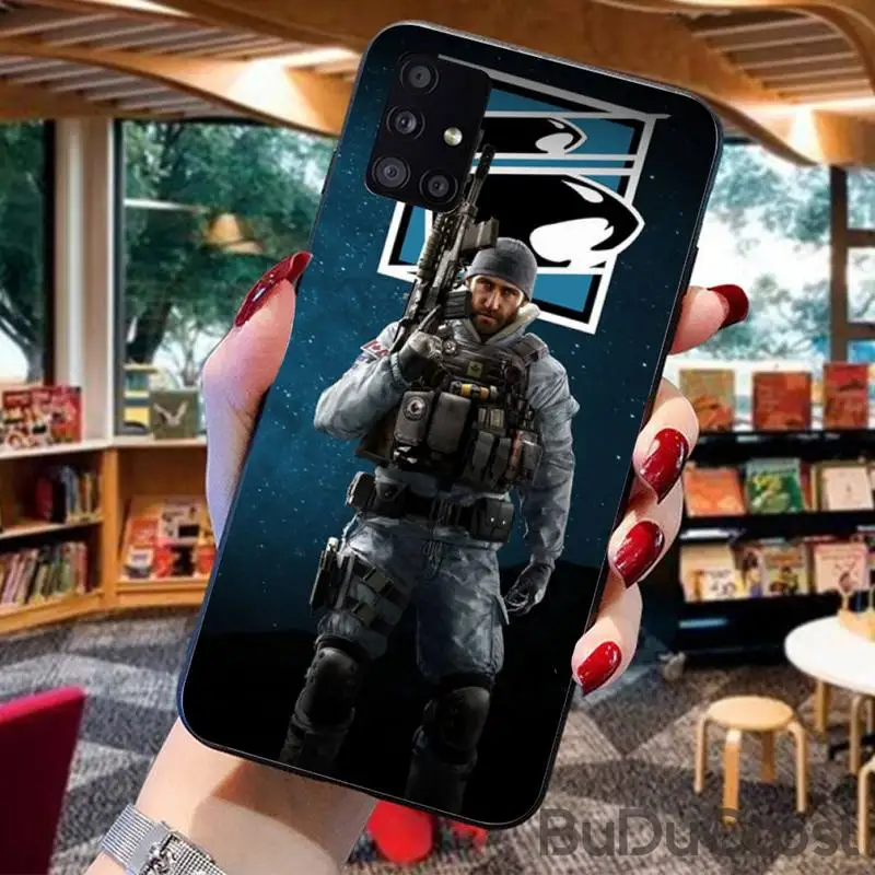 

Game Tom Clancy's Rainbow Six Siege Phone Case for Samsung A91 01 10S 11 20 21 31 40 50 70 71 80 A2 CORE A10