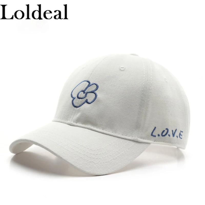 

Loldeal Unisex Baseball Cap Fashion Cotton Embroidery Sunscreen Casual