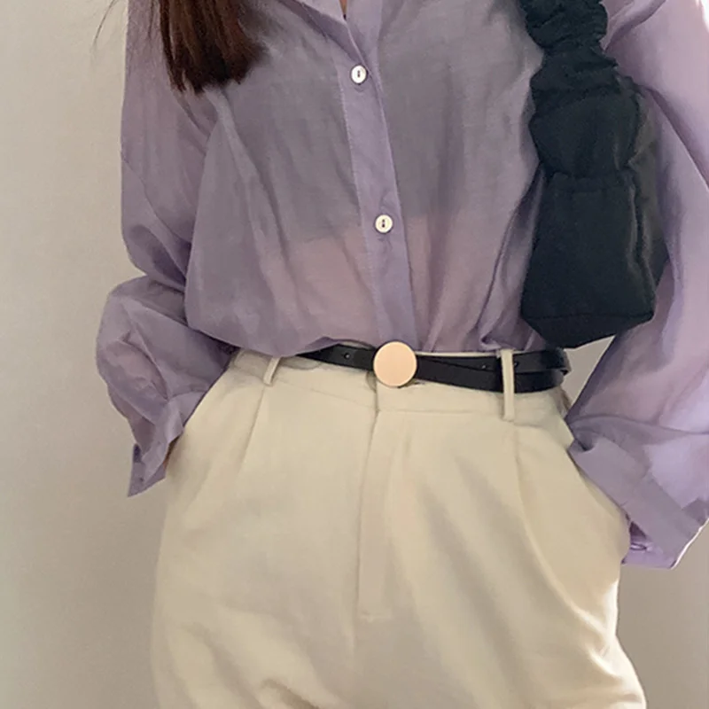 New Retro PU Leather Thin Belt For Women Metal Personality Buckle Waist Strap Designer Ladies Trouser Dress Decoration Waistband new fashion women leather thin belt personality metal buckle waist strap designer ladies trouser suit dress decoration waistband