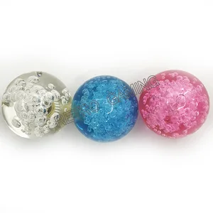 Хрустальный пузырьковый шараркадный джойстик, сменная ручка, верхний шар для ZIPPY SANWA, джойстик SEIMITSU, ручки, запчасти, 3 цвета