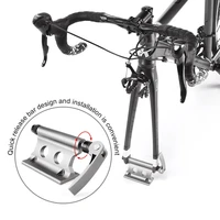 drop bicycle front fork quick release fixed clip luggage rack car suv modified travel bike bracket bicycle accessories tool