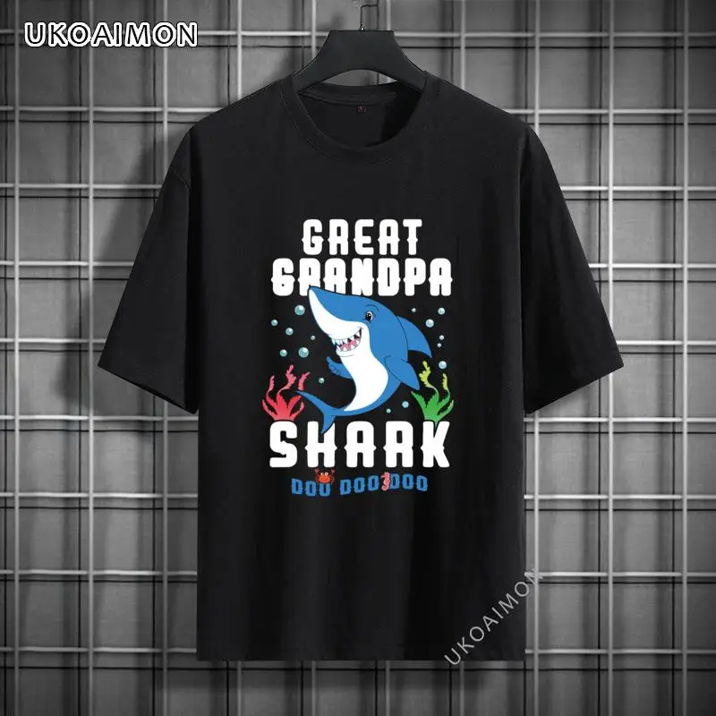 

New Arrival Great Grandpa Shark Family Matching Youth Custom T-Shirt Fashion 3D Printed T Shirts Funky Teenagers TShirts Street