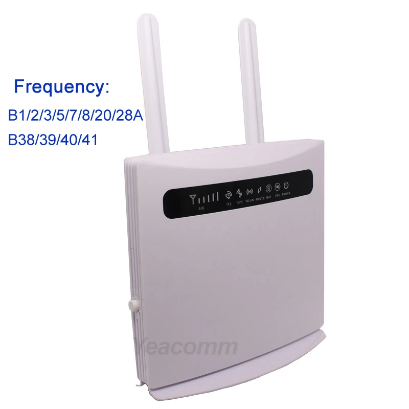 p21-3 Yeacomm YF-P21 indoor VoLTE RJ11 RJ45 TDD FDD 3g 4g LTE CPE маршрутизатор со слотом для sim-карты - Цвет: p21-3