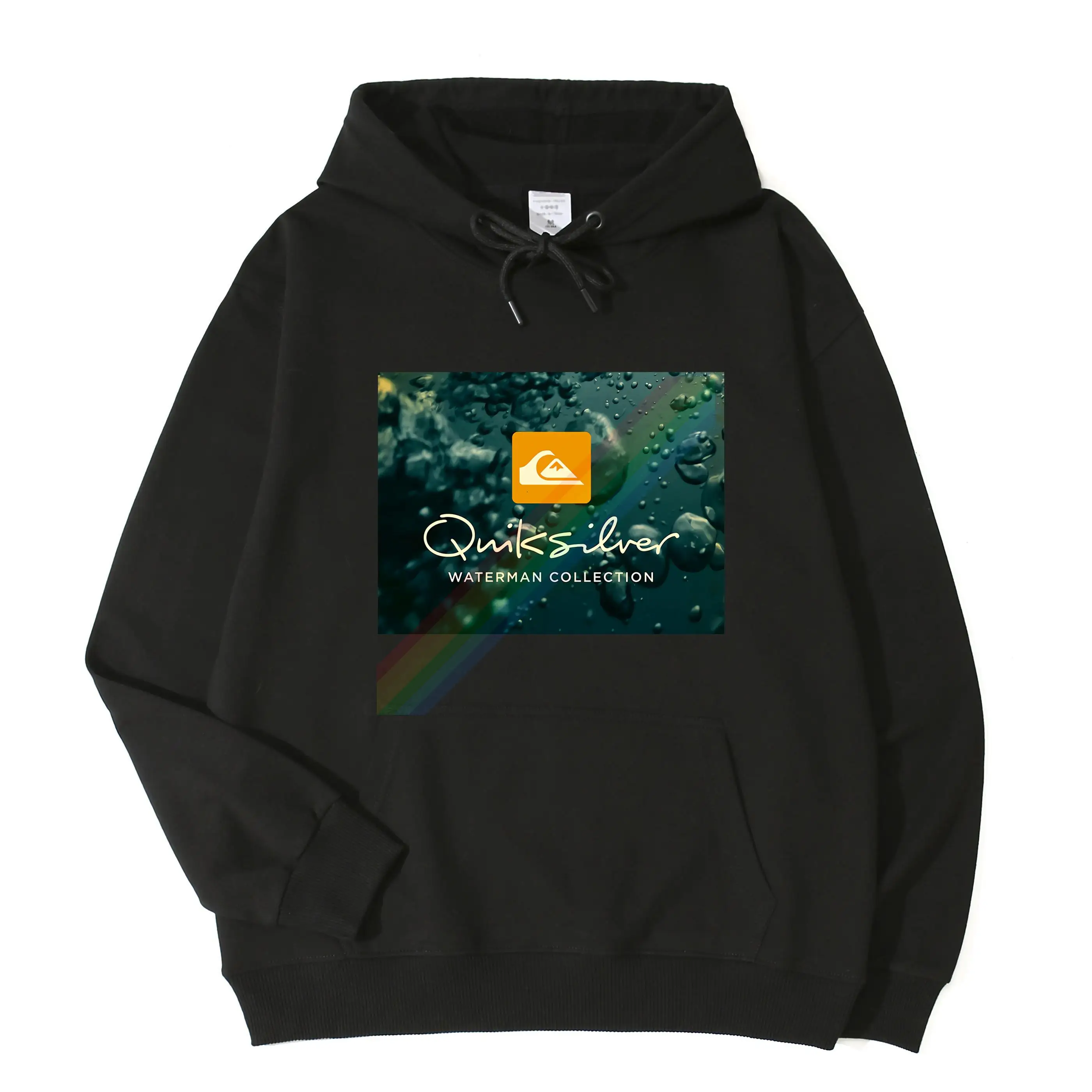 

Quiksilver Waterman Collection Autumn Winter Custom Unique Design Hoodie Pocket Pullover Hoodie Sweatshirt Sweatshirt Unisex Top