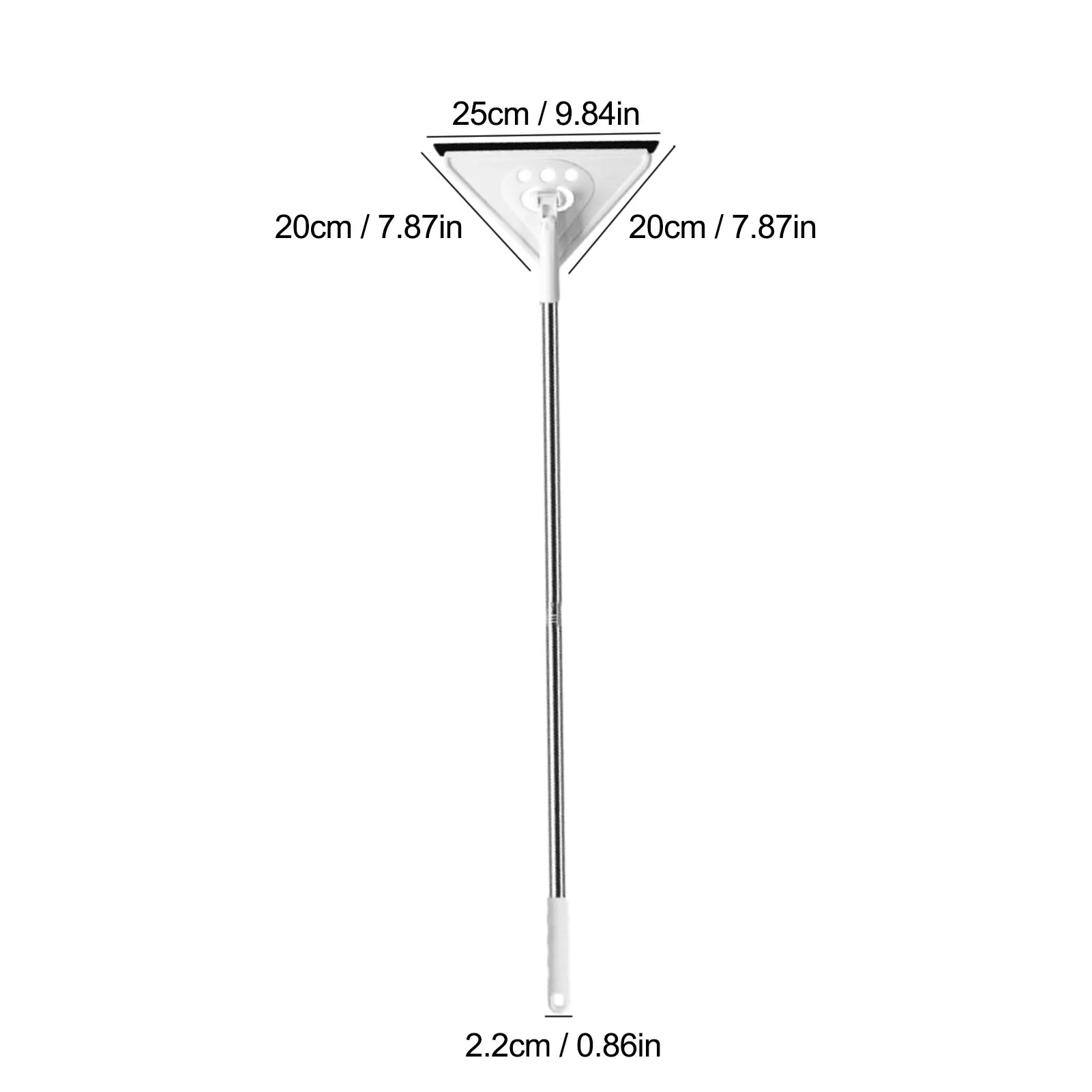 

Multifunctional Triangle Mop Lazy Dust Mop Household Dusting Mop Window Cleaning Car Cleaning Mop Glass Wiper Cleaning Tool