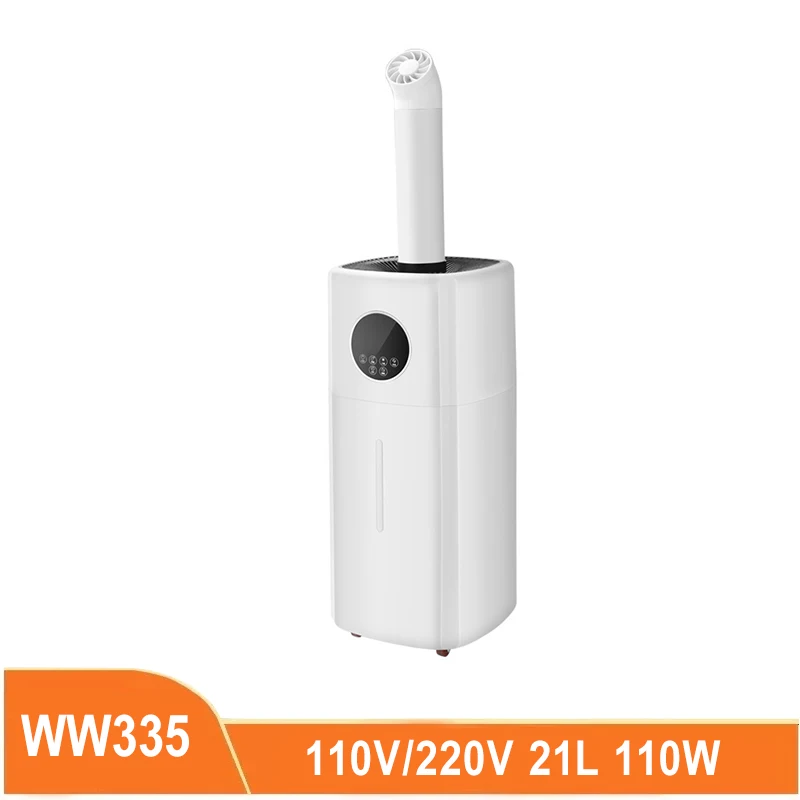 

21L Industrial Humidifier Commercial Disinfection Atomizer Timing Remote Control Negative Ion Air Purifier Atomizer 110V/220V