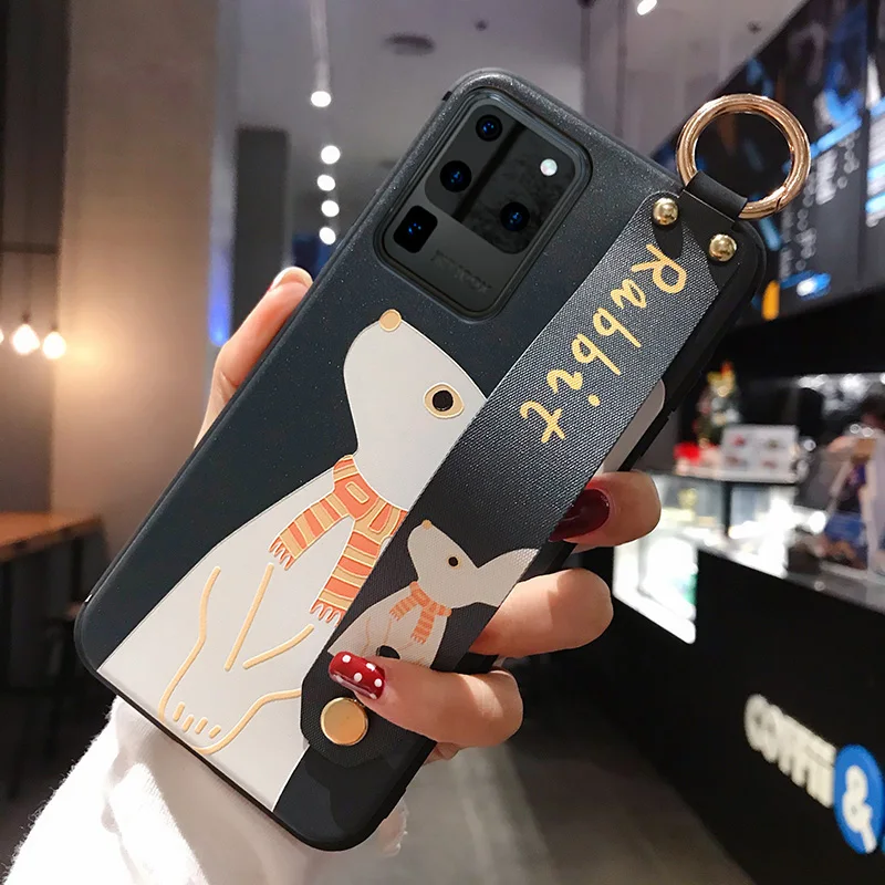 Чехол с ремешком на запястье для Samsung Galaxy Note 8 9 10 20 plus A70 A71 A51 A50 A40 A30 A30s A50s S8 S9 S10 S20 Plus |