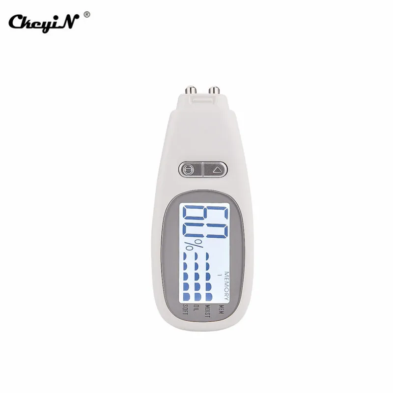 Цифровой анализатор влажности кожи лица с ЖК дисплеем масла для датчик тестер