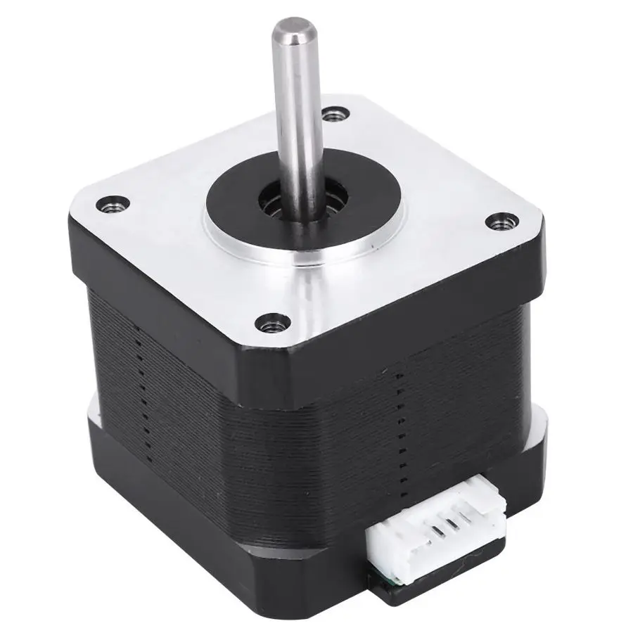 17HS4401S 17 шаговый двигатель 500 В постоянного тока 4 провода для 3D-принтера NEMA CNC