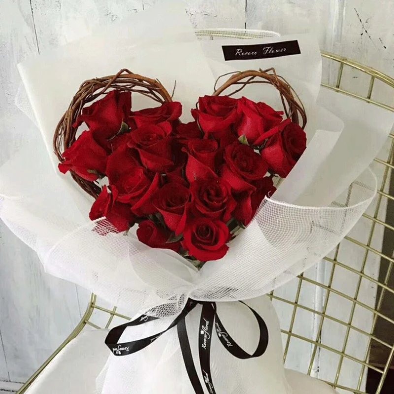 

1 Roll Grid Gauze Tissue Wrapping Paper Gift Packing Paper Flowers Bouquet Wrapping Paper Florist Materials Craft Supplies Paper