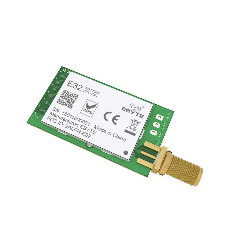 LoRa SX1278 433 МГц беспроводной радиочастотный модуль iot трансивер CDSENET E32 433T20DT UART