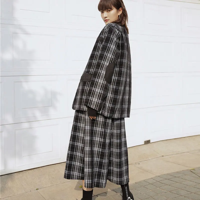 XITAO полосатый Женский блейзер модный новый элегантный маленький свежий весна 2020