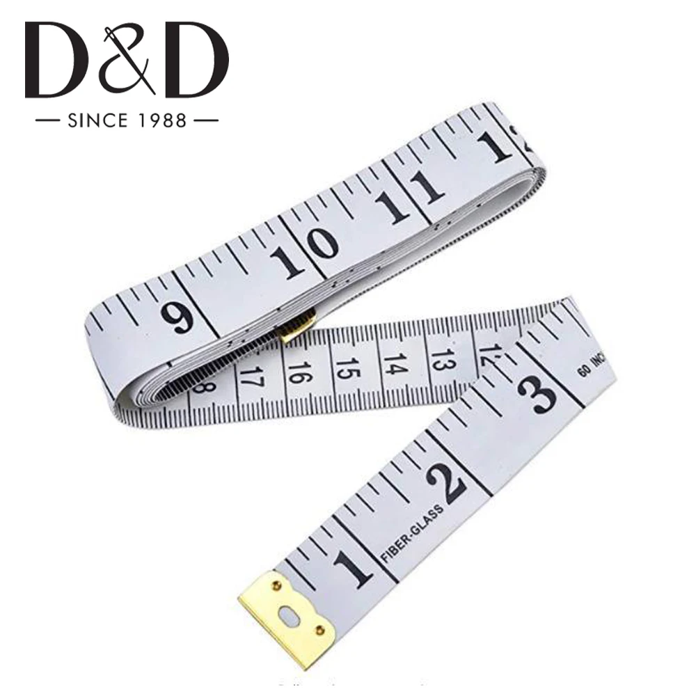 

1Pc Body Measuring Ruler 1.5M/60in Soft Tape Measure Mini Sewing Ruler Meter Tailor Sewing Measuring Tape DIY Sewing Tools