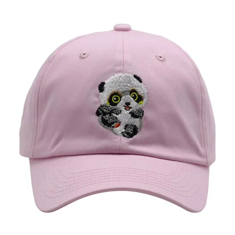 LA Новинка бейсболка с золотыми цепочками и пандой изогнутая Кепка для мужчин