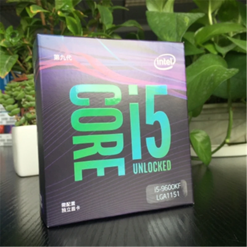 Процессор Intel Core i5 9600KF для настольных ПК 6 ядер до 4 ГГц турбо разблокирован без