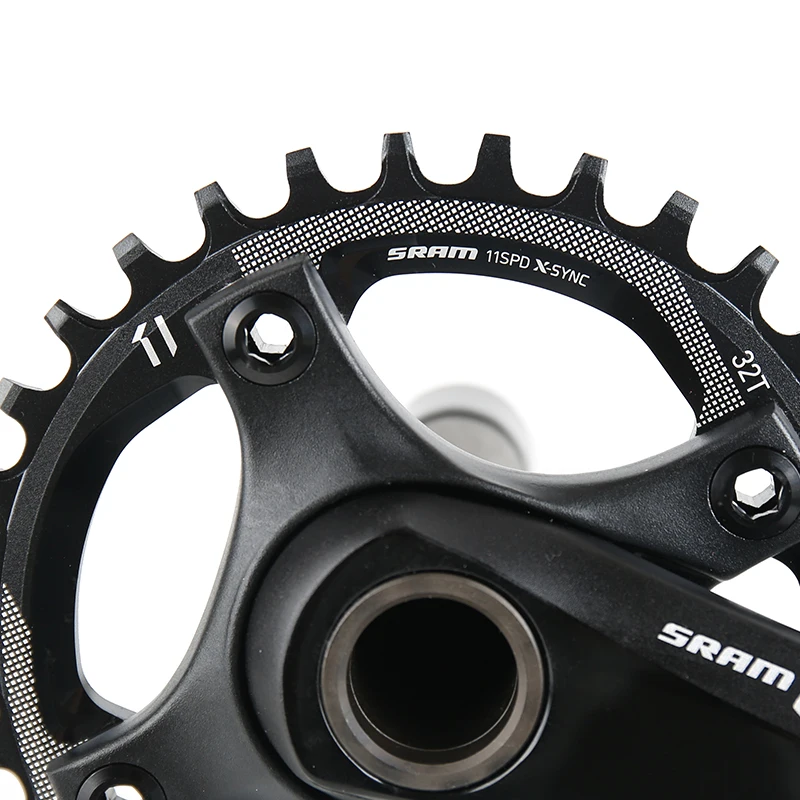 SRAM GX 1400 MTB Bicycle Bike Crankset XSYNC 32T 170/175mm Boost B148 Black Red 94BCD GXP Fits 10 11 12 Speed | Спорт и развлечения