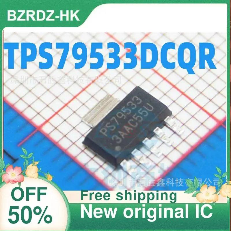 

2-10 шт./лот TPS79533 TPS79533DCQR PS79533 SOT223-5 новый оригинальный IC
