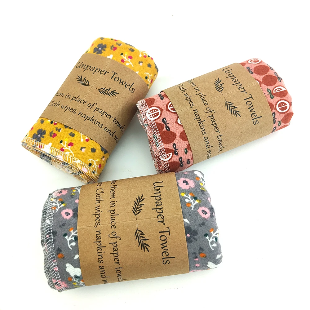 

10 pcs Paperless paper towels paperless kitchen kitchen Decor Eco- friendly Living Reusable cloth towels Zero paperless towels