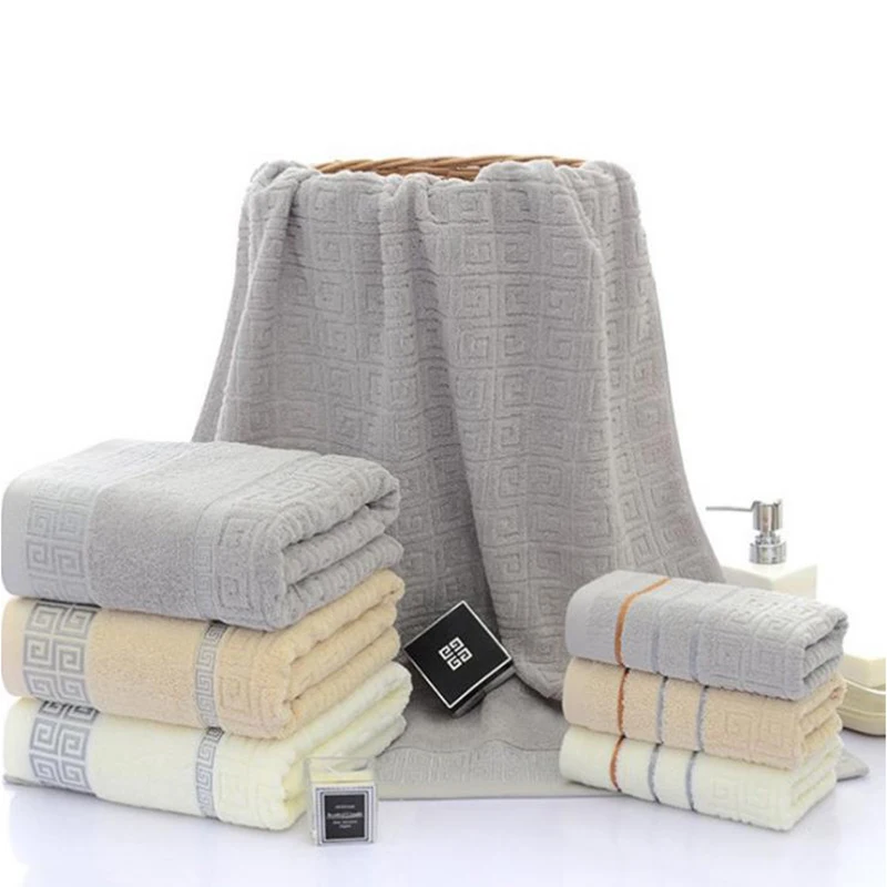 Банное полотенце Великая стена 32 нити 100% хлопок банное 3 шт. подарочный набор