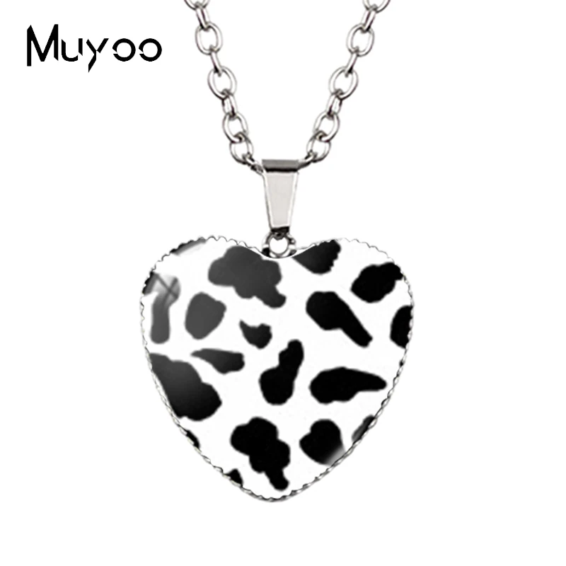 Новая мода шкуру животного узоры с леопардом тигром Зебра подвеска-сердце