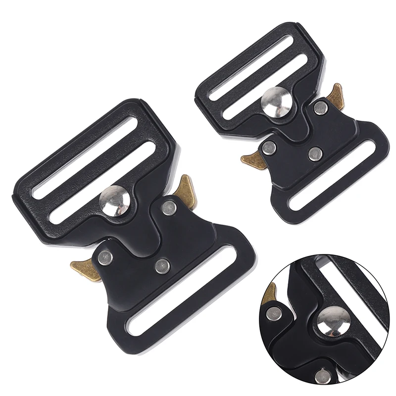 

2 Sizes Metal Strap Buckles For Webbing DIY Bag Luggage Clothes Accessories Clip Buckles 38mm/25mm