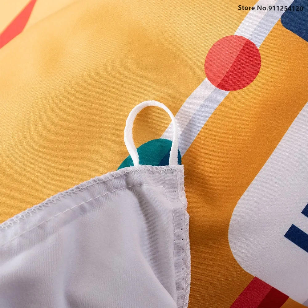 Robot Cartoon Duvet Cover Sets Single Double Queen King Size Luxury Bedroom Quilt Bedding Home Textiles No Sheet | Дом и сад