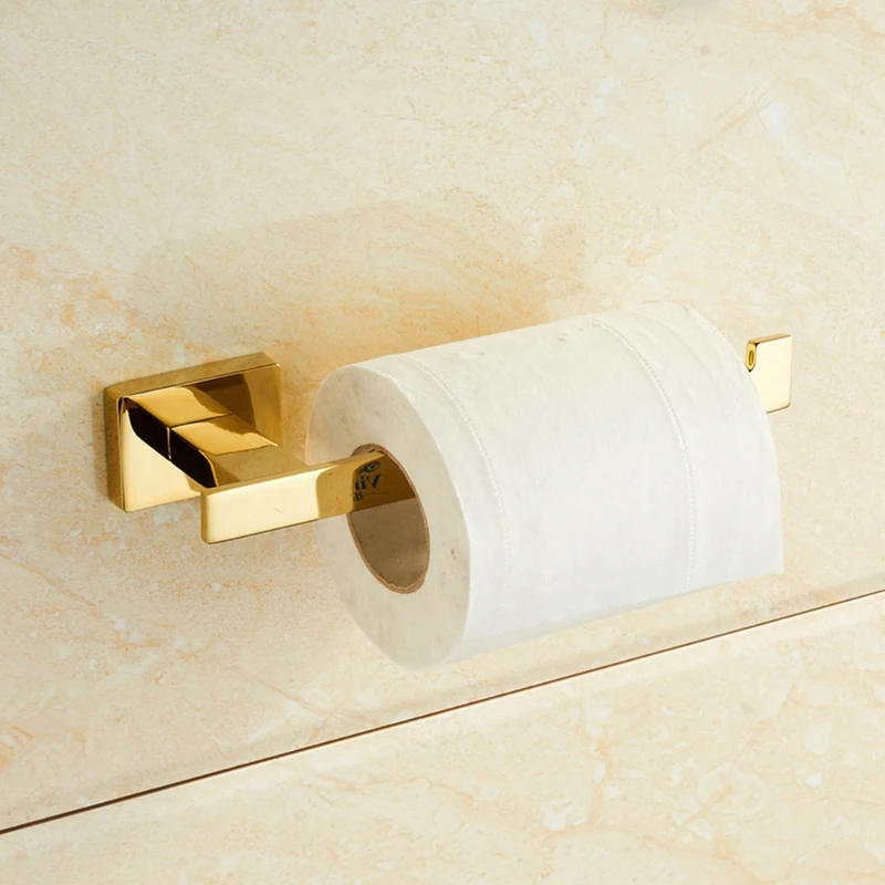 

Wall Mount Hanging Toilet Paper Holder Stainless Steel Kitchen Paper Roll Tissue Storage Rack for Home Kitchen Bathroom