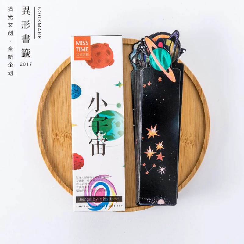 Книжная Закладка с рисунками животных 30 шт./упак. различных планетарных марок