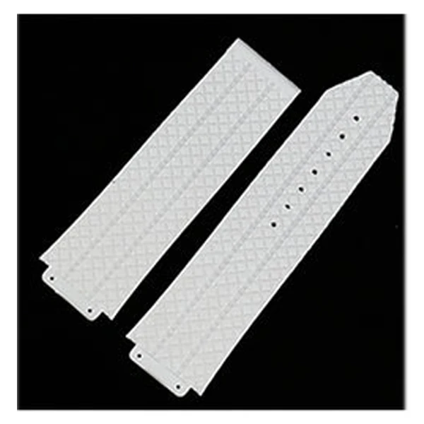 White 25*17 мм Силиконовый Модный ремешок для часов HUBLOT, серия Big Bang, нескользящий ремешок, мягкий ремешок для часов HUBLOT, браслет на запястье - Цвет ремешка: White