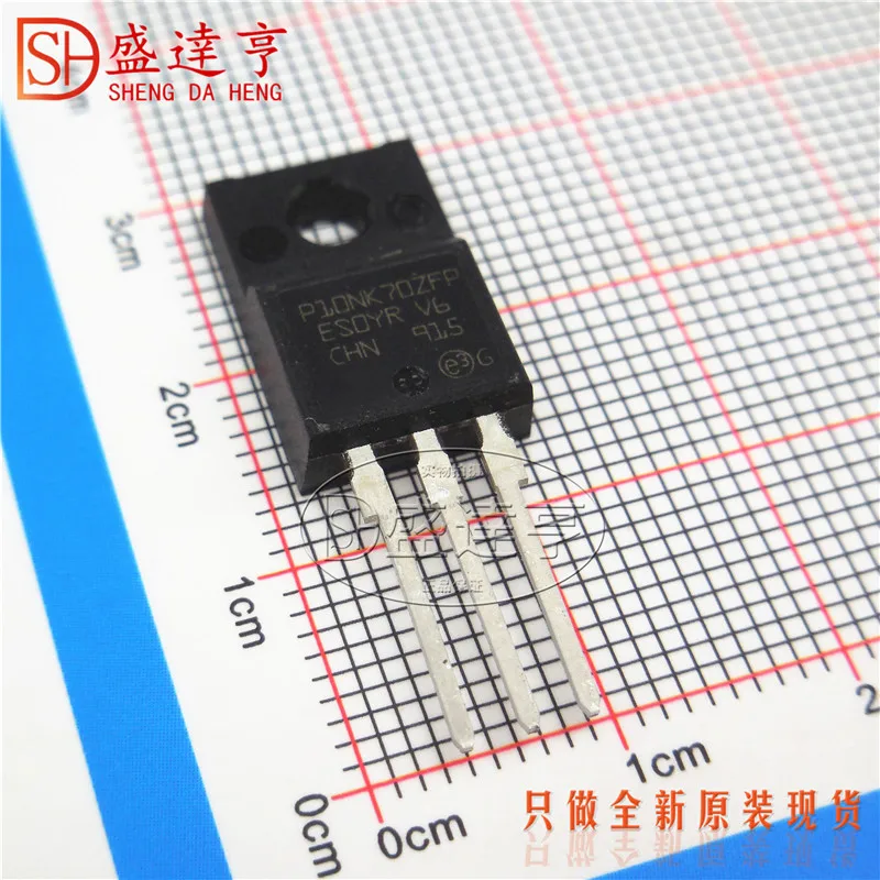 10 шт./лот STP10NK70ZFP P10NK70ZFP 8.6A600V TO-220F DIP MOSFET транзисторы | Электронные компоненты и