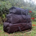 Спортивная сумка мужская, черная, водонепроницаемая, 150 л, 100 л, 55 л