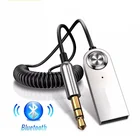 Aux Bluetooth адаптер для автомобиля 3,5 мм разъем USB Bluetooth 5,0 приемник динамик автомобильный громкой связи автомобильный комплект аудио музыкальный передатчик