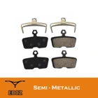 Полуметаллические гидравлические дисковые Тормозные колодки EOOZ для велосипеда, 2 пары, для SRAM Code 2011 +  Guide -re 2011 +  Sram Red 22  S-700