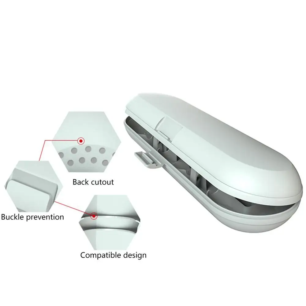 Портативный контейнер для зубных щеток коробка электрических дорожный