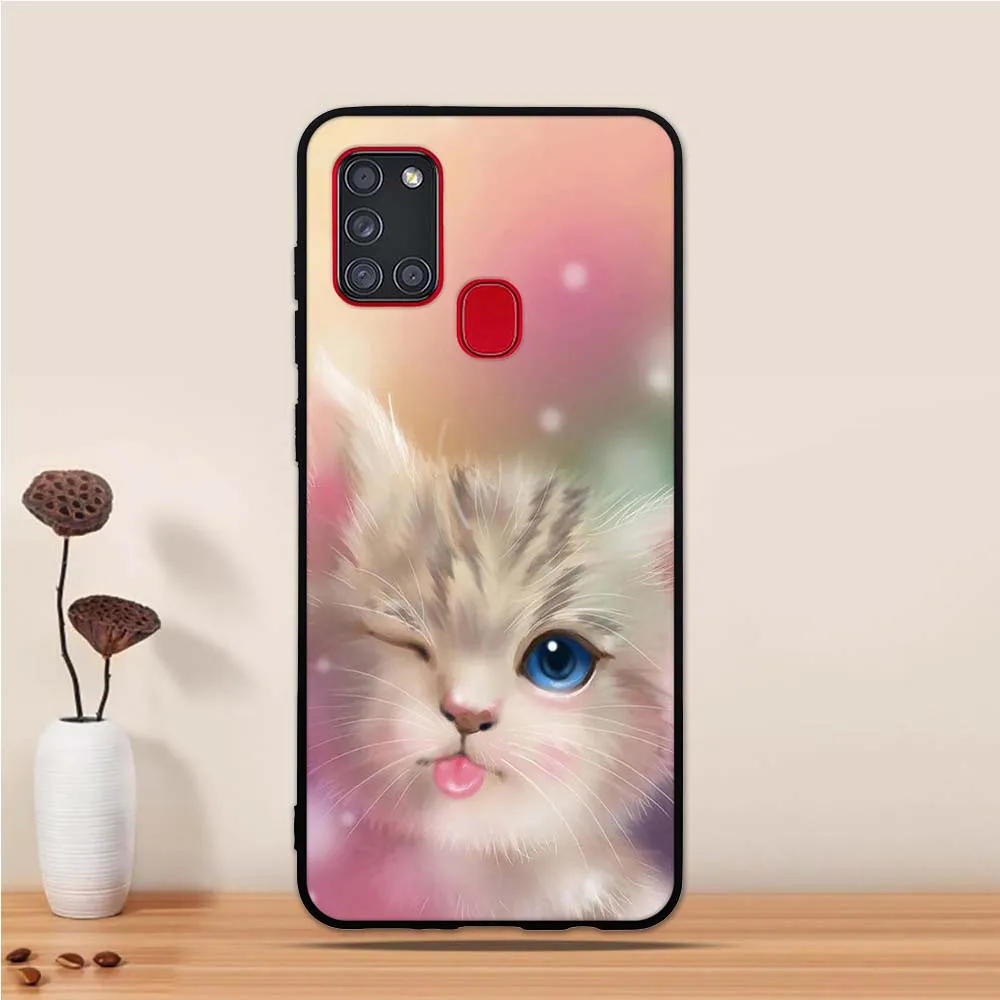 

For Samsung A21S Case Silicone Soft TPU Phone Case for Samsung Galaxy A21S Case Protective Bumper for Samsung A 21S A21 S Cover