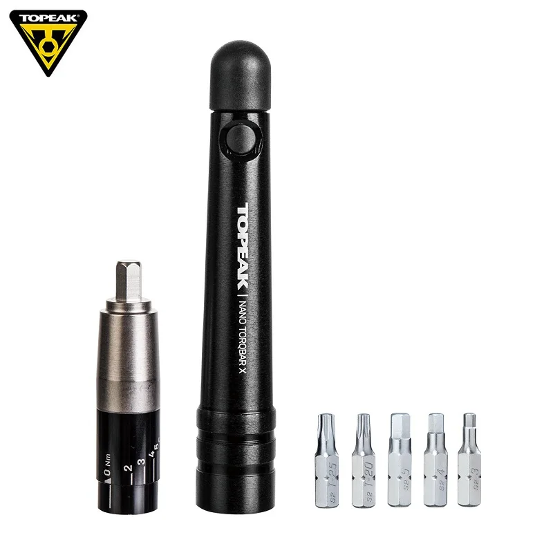 Topeak 2-6Nm дорожный велосипед ключ с регулируемым крутящим моментом MTB TorqSocket набор