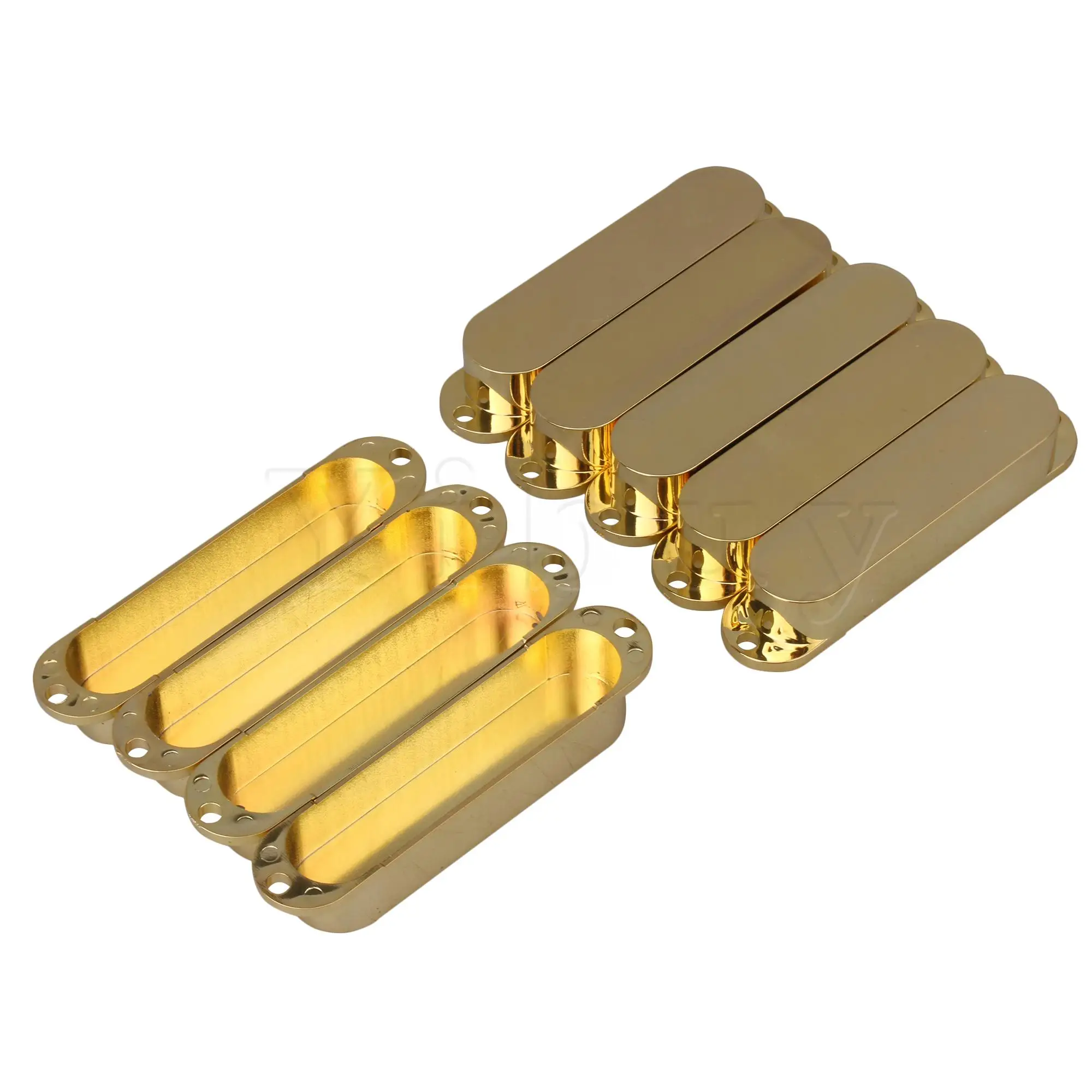 

Yibuy 9 x позолоченная крышка звукоснимателя с одной катушкой 8, 2x1.8x1, 3 см
