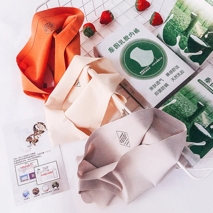 Тайская кожа антибактериальное латексное нижнее белье против клещей для женщин