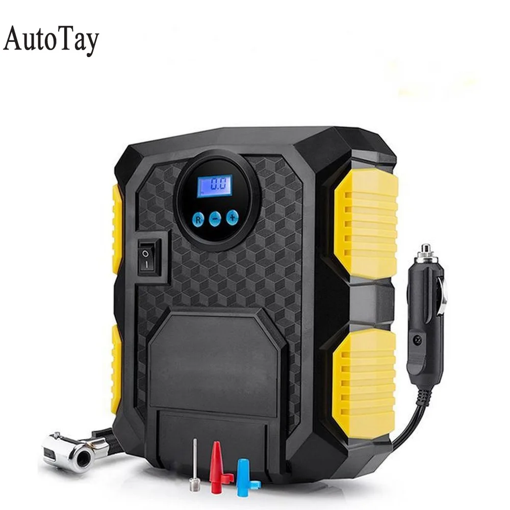 Электрический автомобильный компрессор 12 В постоянного тока цифровой насос для