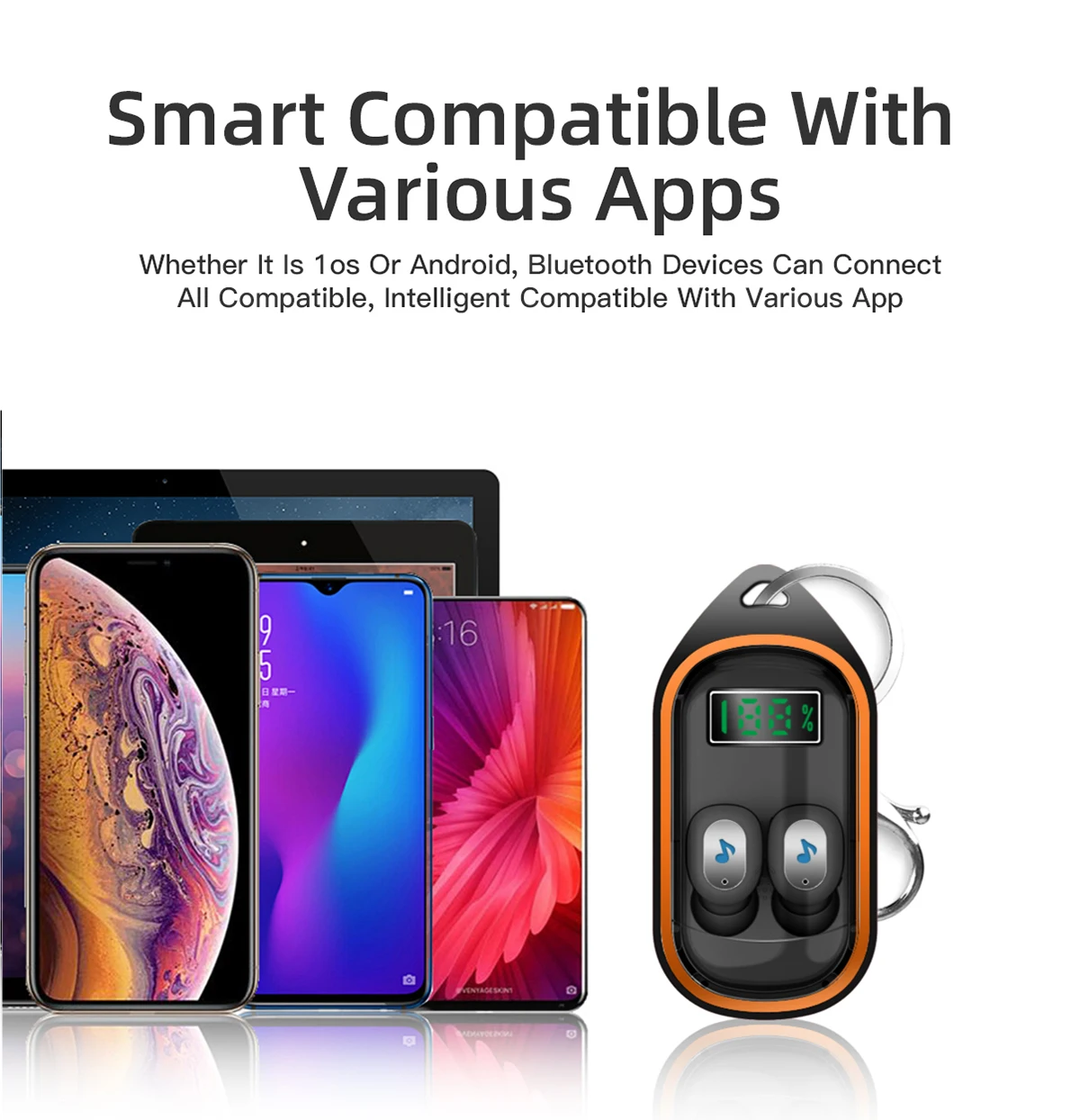 TWS-стереонаушники X21S с поддержкой Bluetooth 5 0 и защитой класса IPX5 | Электроника